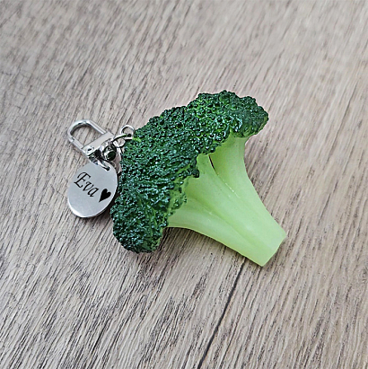 Brokolice přívěsek na klíče