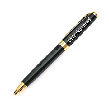 Luxusní pero TGM černé v dárkové krabičce