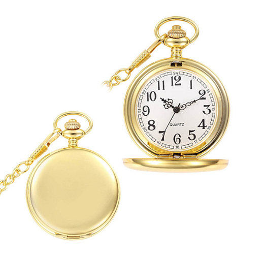 Kapesní hodinky Cibule retro zlaté
