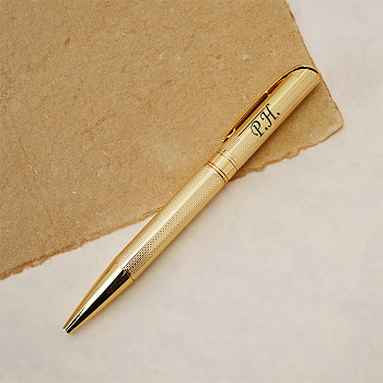Luxusní pero Leopold zlaté v dárkové krabičce