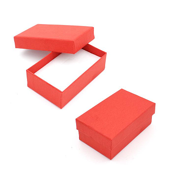 Papírová dárková krabička červená