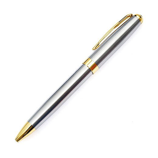 Luxusní pero TGM stříbrné v dárkové krabičce
