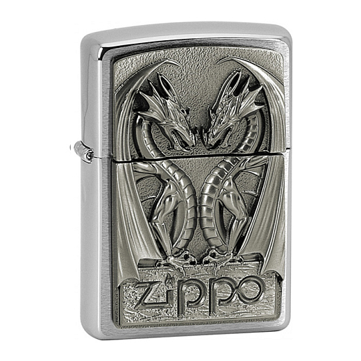 ZIPPO - Twins Dragon Heart Emblem